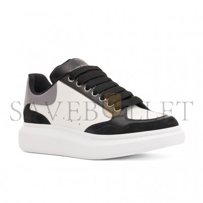 ALEXANDER MCQUEEN OVERSIZED TRAINER LEATHER SNEAKERS 757710WIA5V1142