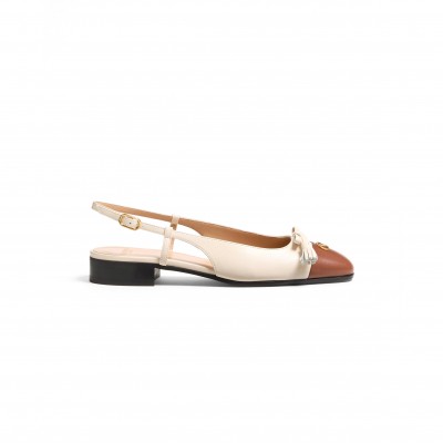 VALENTINO VALET DU ROI KID SLINGBACK BALLERINA 25MMM 6W0S0MH0DDT_AHA
