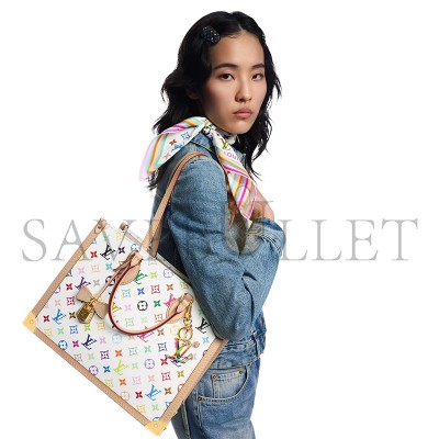 LOUIS VUITTON MURAKAMI LV X TM ONTHEGO MM M13079 (35*27*14cm)
