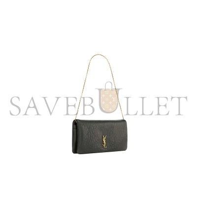 YSL CALYPSO MINI BAG IN GRAINED LAMBSKIN 801712AACYT1000 (24*20*3cm)