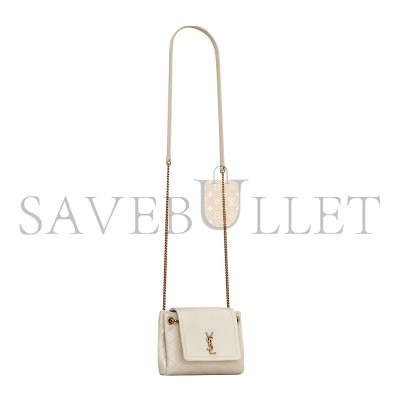 YSL MINI NOLITA IN LAMBSKIN 6727381EL079207 (18*13*6cm)