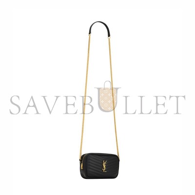 YSL MINI LOU IN QUILTED LEATHER 748849DV7011000 (19*10.5*5cm)