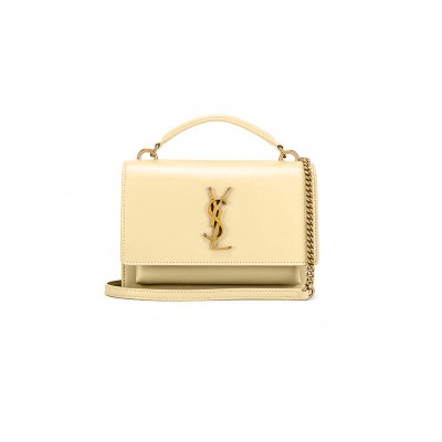YSL SUNSET CHAIN WALLET IN SMOOTH LEATHER 533026300578 (19*14*5.5cm)