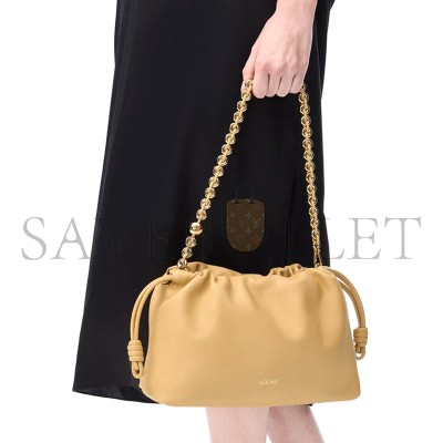 LOEWE MEDIUM FLAMENCO PURSE IN MELLOW NAPPA LAMBSKIN A411FCRX02 (30*20*10.5cm)