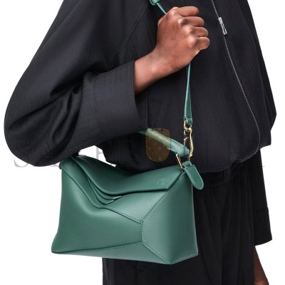 LOEWE SMALL PUZZLE EDGE BAG IN CLASSIC CALFSKIN A510P60X41-325 (24*16.5*10.5cm)