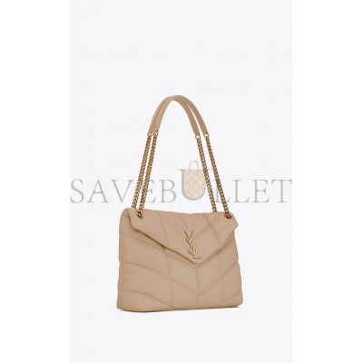 YSL PUFFER MEDIUM CHAIN BAG IN QUILTED LAMBSKIN 5774751EL072721 (35*23*13.5cm)