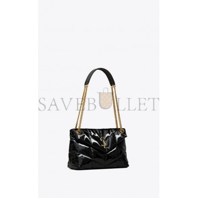 YSL PUFFER SMALL CHAIN BAG IN QUILTED VINYLE 577476HSR271072 (29*17*11cm)