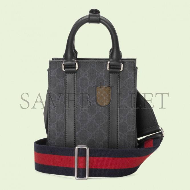 GUCCI GG SUPREME MINI TOTE BAG 696010 (20*16*7cm) GUCCI GG SUPREME MINI TOTE BAG 696010 (20*16*7cm)
