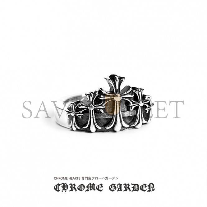 CHROME HEARTS CROSS CROWN RING CHROME HEARTS CROSS CROWN RING