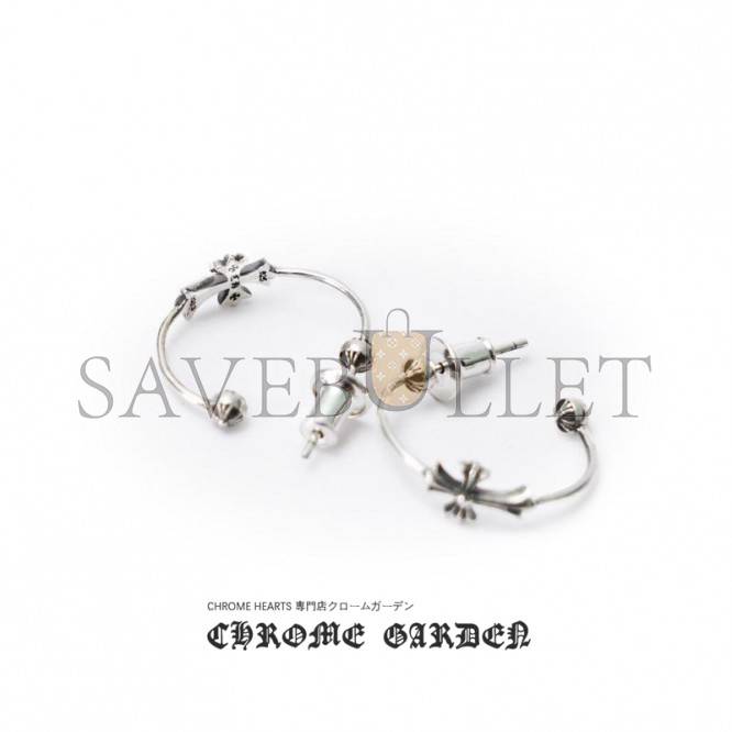 CHROME HEARTS SKINNY BANGLE BABYFAT EARRING CHROME HEARTS SKINNY BANGLE BABYFAT EARRING