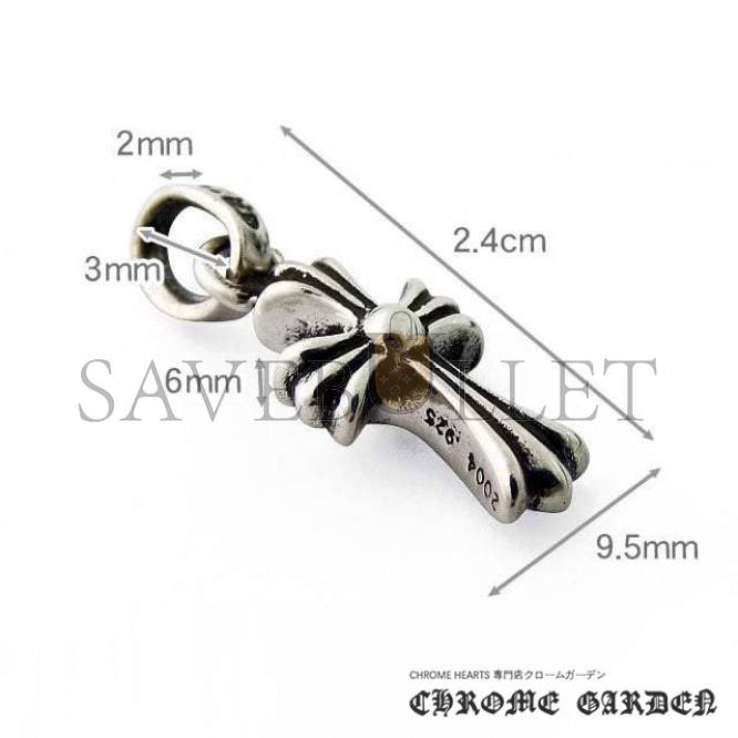 CHROME HEARTS SMALL CROSS CHARM(Pendant Only) CHROME HEARTS SMALL CROSS CHARM(Pendant Only)