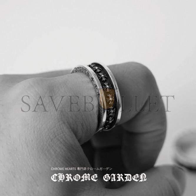 CHROME HEARTS TINY CH PLUS SPINNER RING CHROME HEARTS TINY CH PLUS SPINNER RING