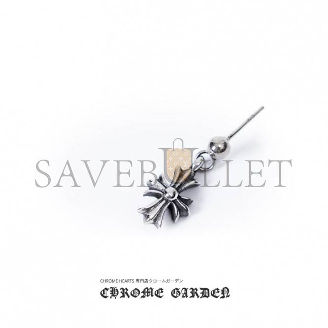 CHROME HEARTS TINY E CH PLUS DROP EARRINGS CHROME HEARTS TINY E CH PLUS DROP EARRINGS