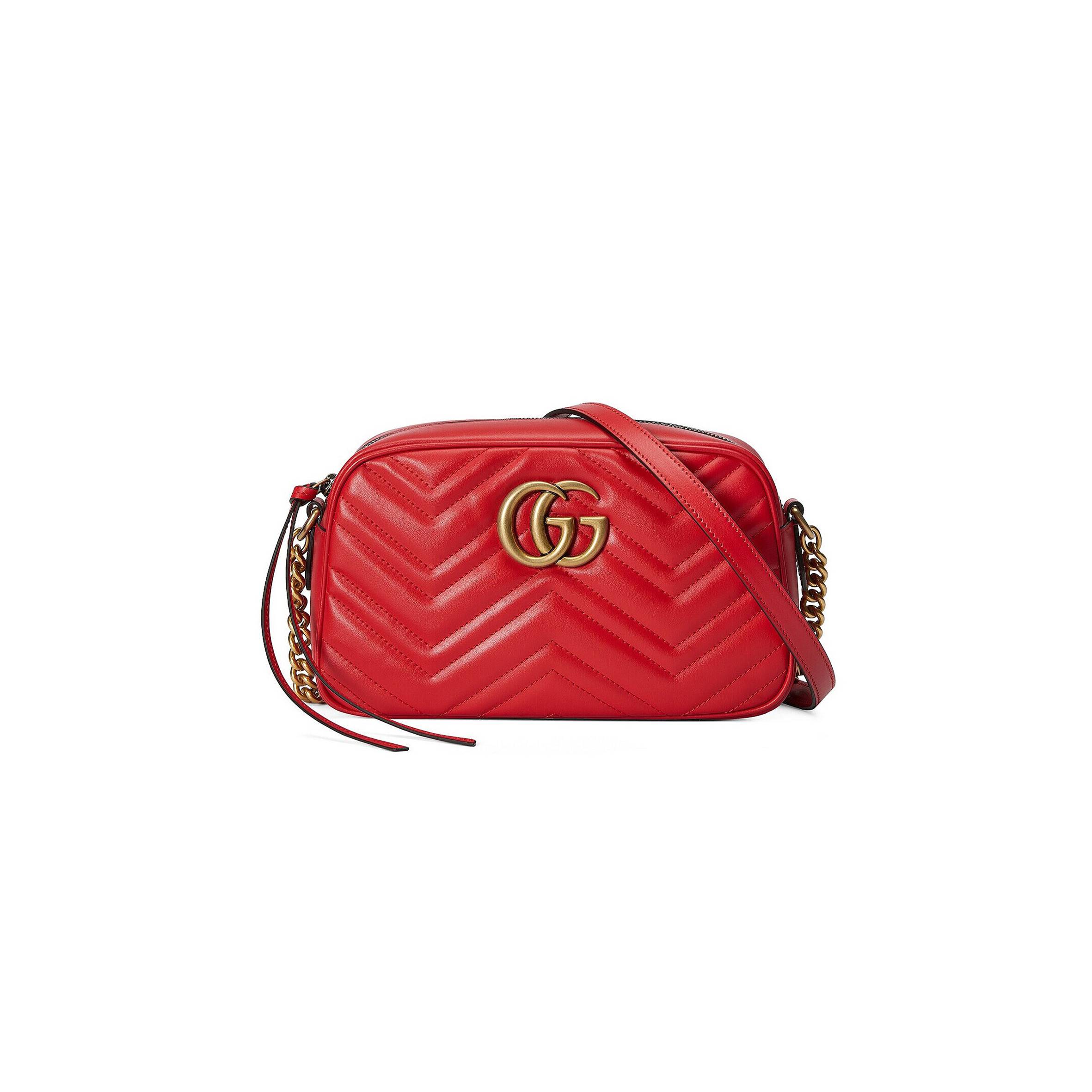 G*u*i marmont small matelasse shoulder bag 447632   (24*13*7cm)