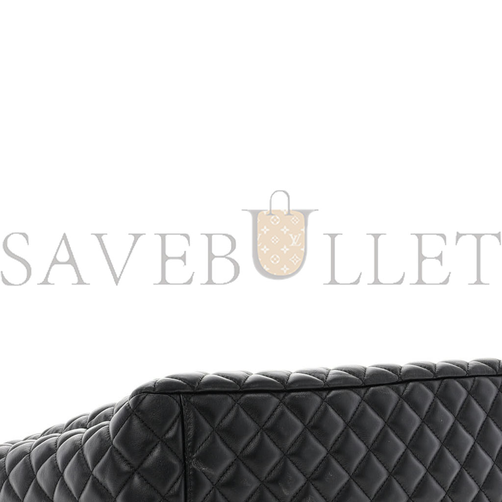 VERSACE NAPPA QUILTED LA MEDUSA CHAIN TOTE BLACK (37*25*10cm) VERSACE NAPPA QUILTED LA MEDUSA CHAIN TOTE BLACK (37*25*10cm)