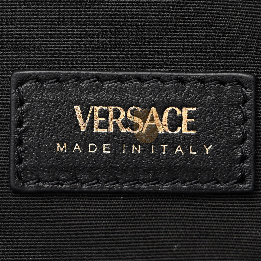 VERSACE NAPPA QUILTED LA MEDUSA CHAIN TOTE BLACK (37*25*10cm) VERSACE NAPPA QUILTED LA MEDUSA CHAIN TOTE BLACK (37*25*10cm)