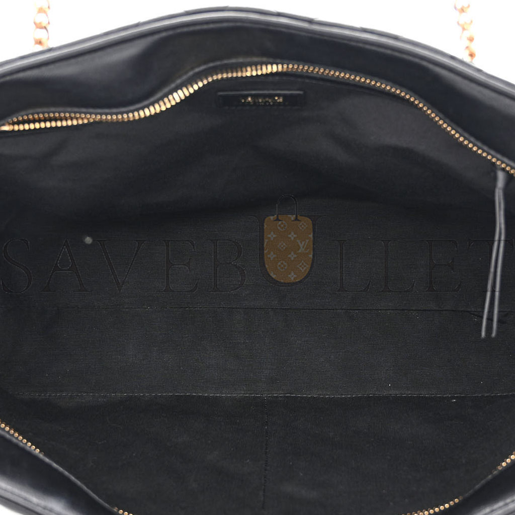 VERSACE NAPPA QUILTED LA MEDUSA CHAIN TOTE BLACK (37*25*10cm) VERSACE NAPPA QUILTED LA MEDUSA CHAIN TOTE BLACK (37*25*10cm)
