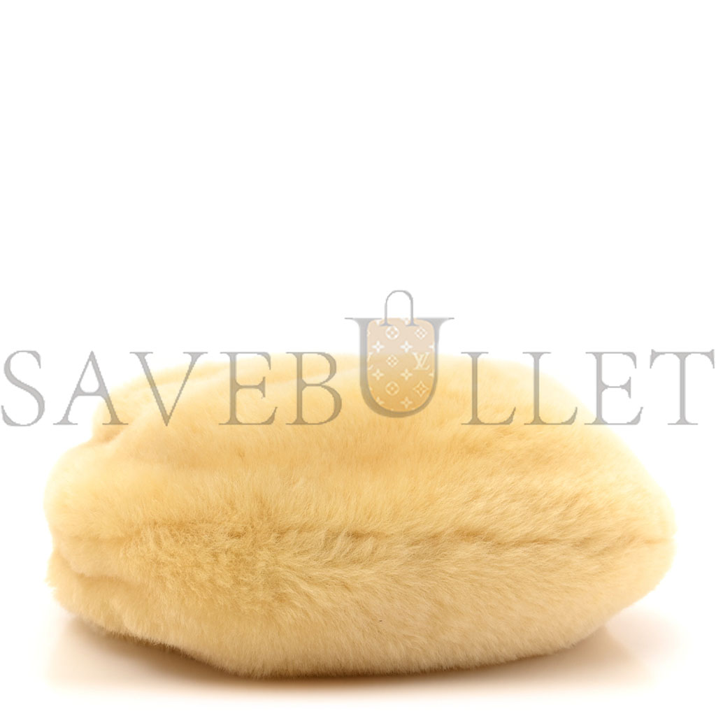 BOTTEGA VENETA SHEARLING LAMBSKIN MINI JODIE TEDDY (23*16cm) BOTTEGA VENETA SHEARLING LAMBSKIN MINI JODIE TEDDY (23*16cm)