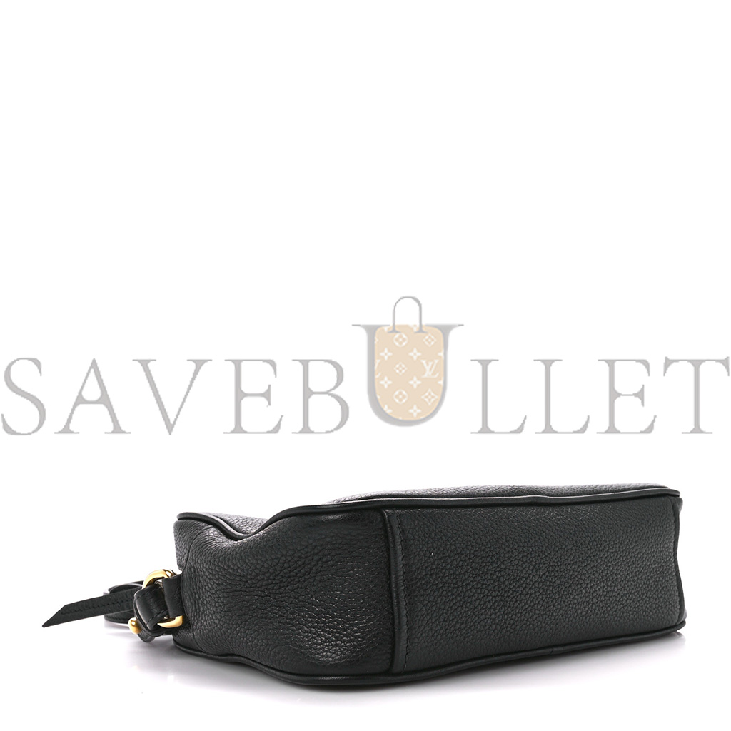 PRADA VITELLO PHENIX CAMERA BAG BLACK (20*15*8cm) PRADA VITELLO PHENIX CAMERA BAG BLACK (20*15*8cm)