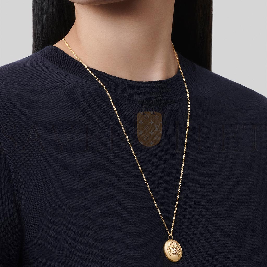 VAN CLEEF ARPELS ZODIAQUE MEDAL CANCRI (CANCER) - YELLOW GOLD VCARP7SX00 VAN CLEEF ARPELS ZODIAQUE MEDAL CANCRI (CANCER) - YELLOW GOLD VCARP7SX00