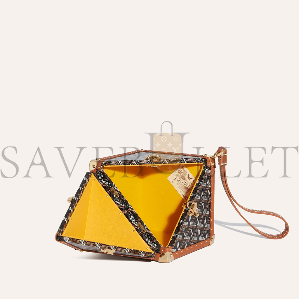 GOYARD DÉ TRUNK BAG SAMADEPMLTY01CL03O (12.5*12.5*12.5cm) GOYARD DÉ TRUNK BAG SAMADEPMLTY01CL03O (12.5*12.5*12.5cm)