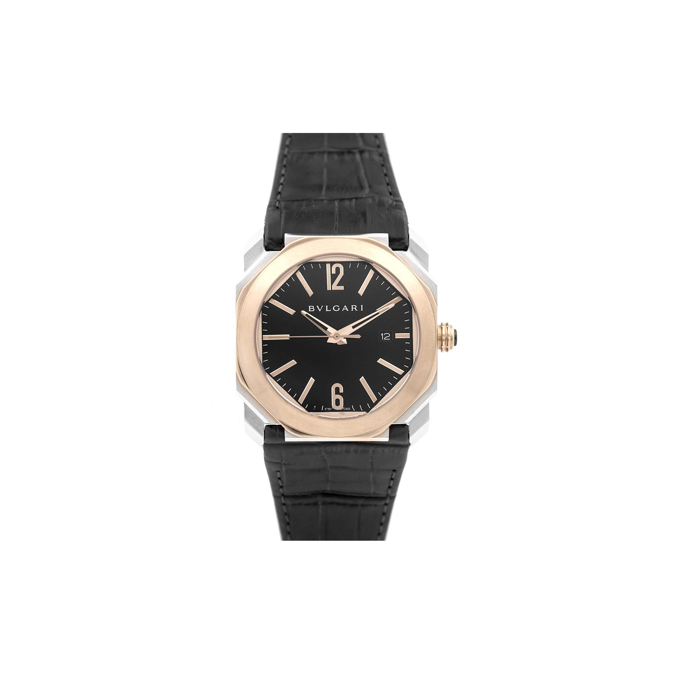 BVLGARI OCTO SERIES GOLD MEN'S MECHANICAL WATCH 007021 BVLGARI OCTO SERIES GOLD MEN'S MECHANICAL WATCH 007021