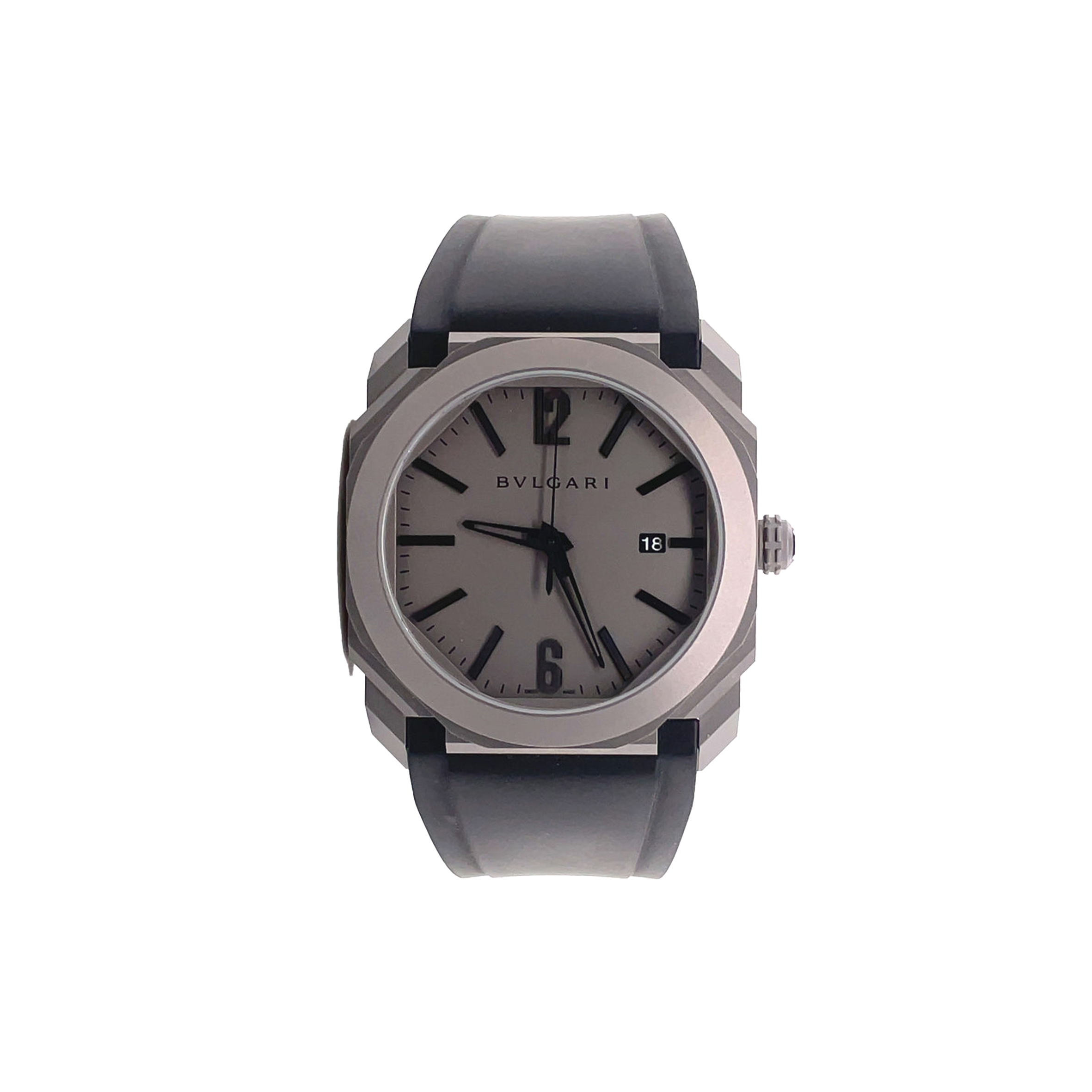 BVLGARI AUTOMATIC GREY DIAL 41MM MEN'S WATCH 102858 BVLGARI AUTOMATIC GREY DIAL 41MM MEN'S WATCH 102858