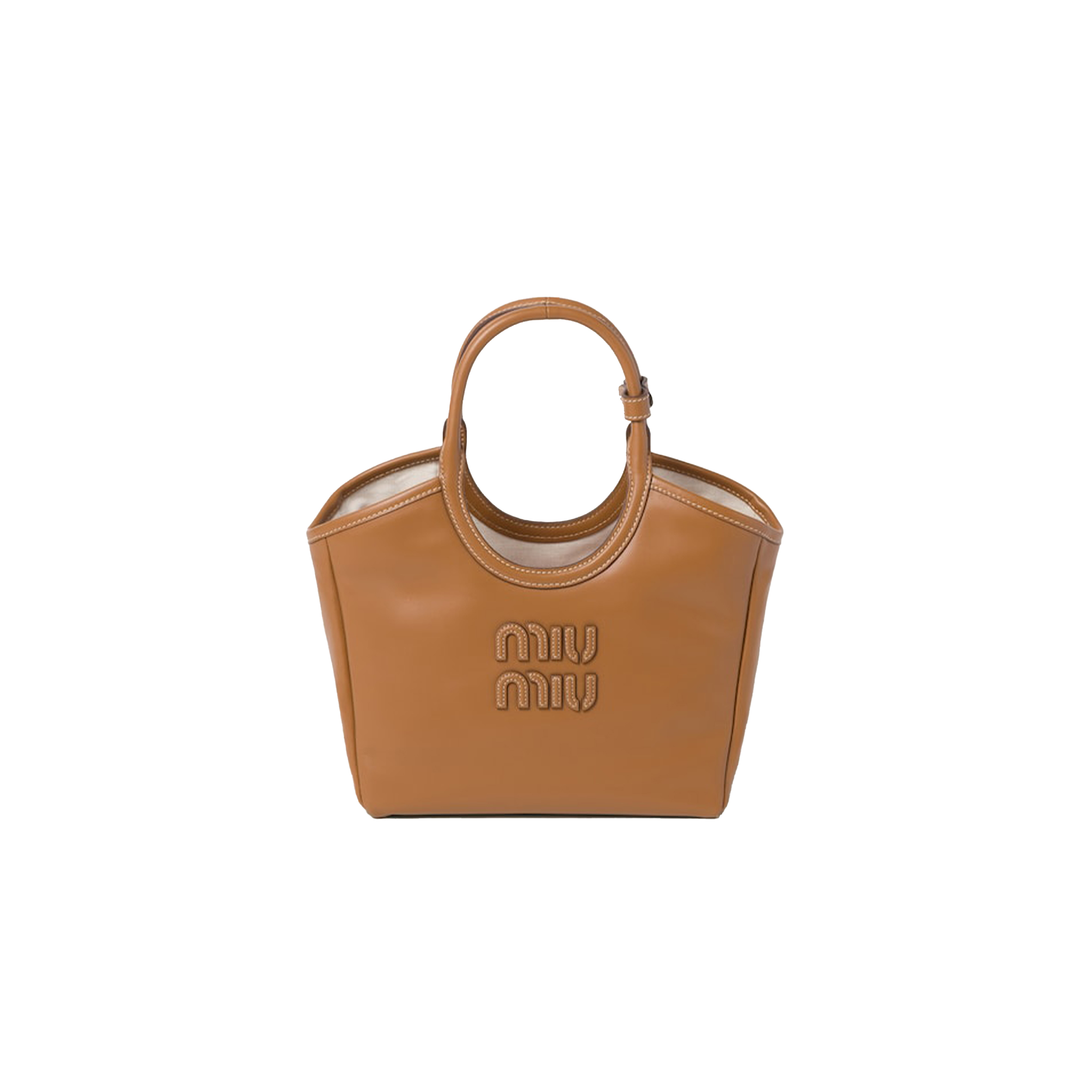 MIU MIU IVY LEATHER BAG 5BG286 (28*28*12cm)