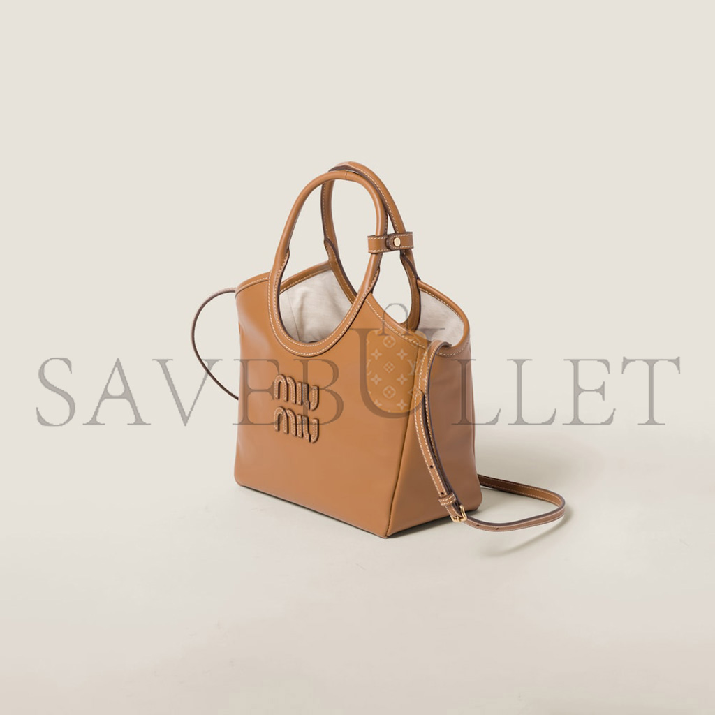 MIU MIU IVY LEATHER BAG 5BG286 (28*28*12cm)