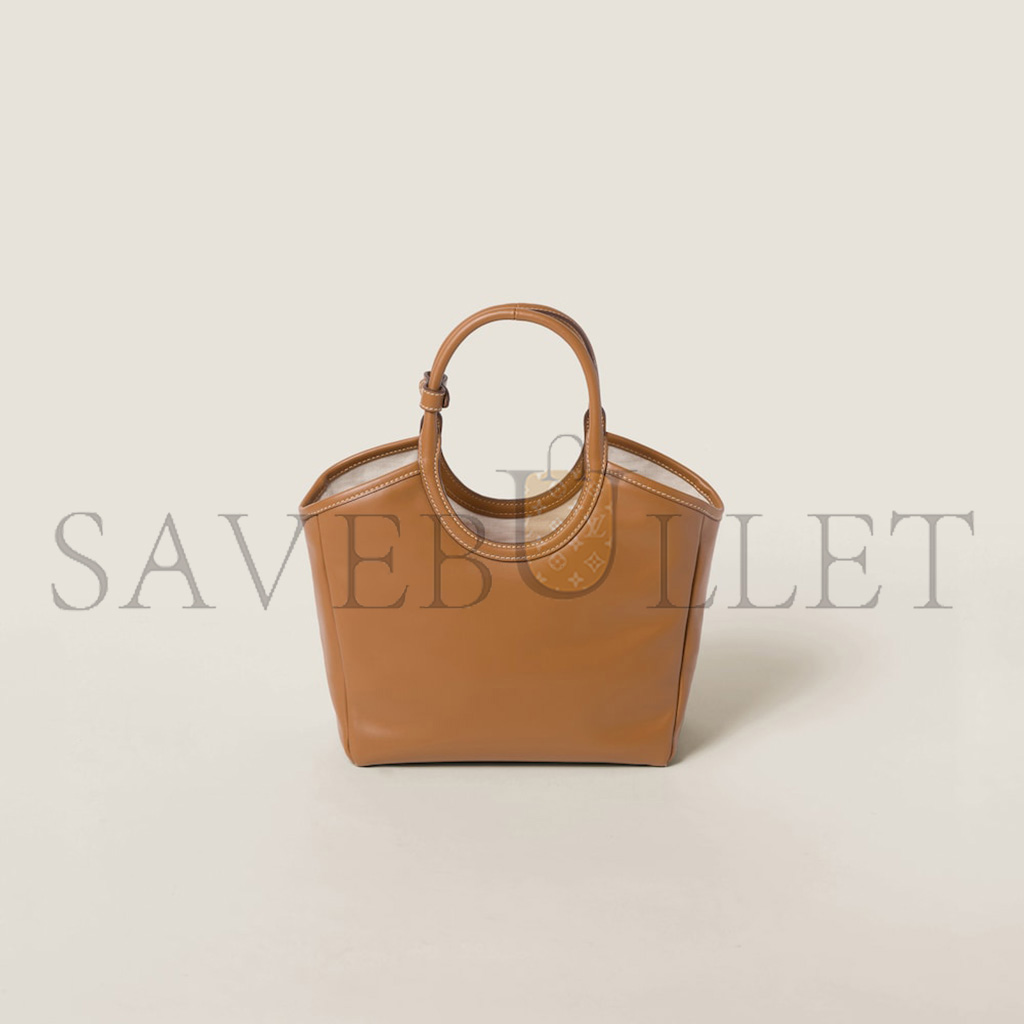 MIU MIU IVY LEATHER BAG 5BG286 (28*28*12cm)