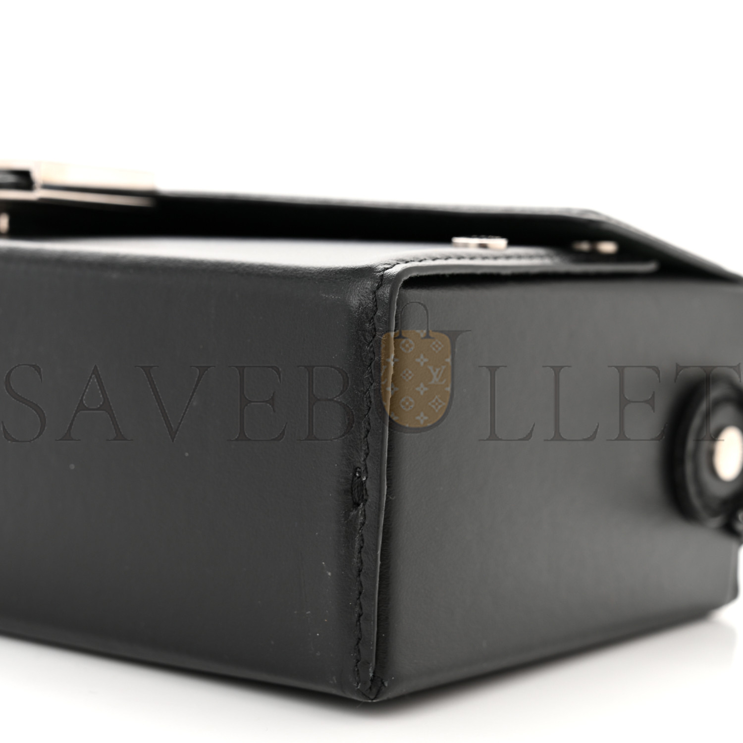 FENDI X MARC JACOBS NAPPA LOGO BAGUETTE SOFT TRUNK BAG BLACK (21*11*6cm) FENDI X MARC JACOBS NAPPA LOGO BAGUETTE SOFT TRUNK BAG BLACK (21*11*6cm)