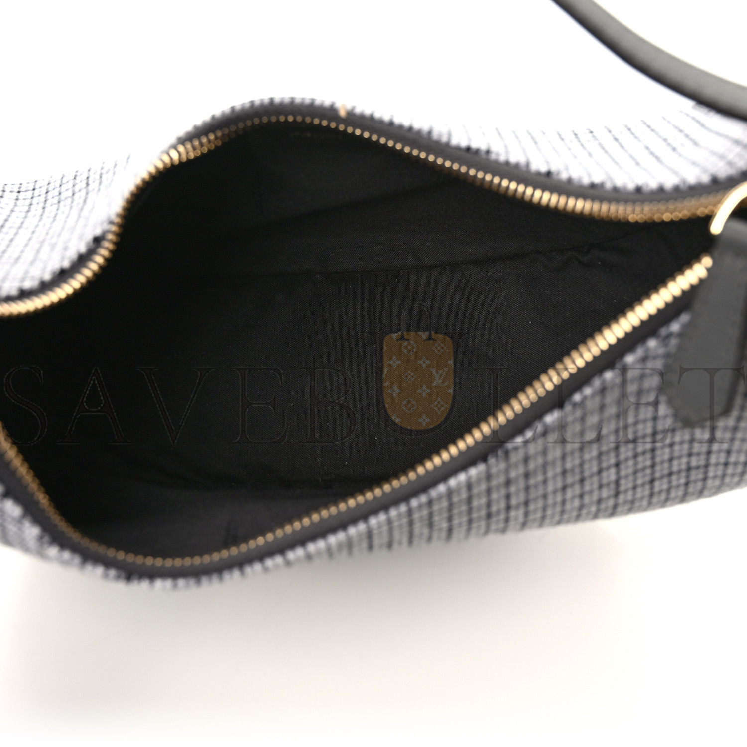 FENDI WOOL VITELLO GRACE SMALL HOUNDSTOOTH SMALL FENDIGRAPHY HOBO BAG GRIGIO ANTHRACITE (28*21*8cm) FENDI WOOL VITELLO GRACE SMALL HOUNDSTOOTH SMALL FENDIGRAPHY HOBO BAG GRIGIO ANTHRACITE (28*21*8cm)