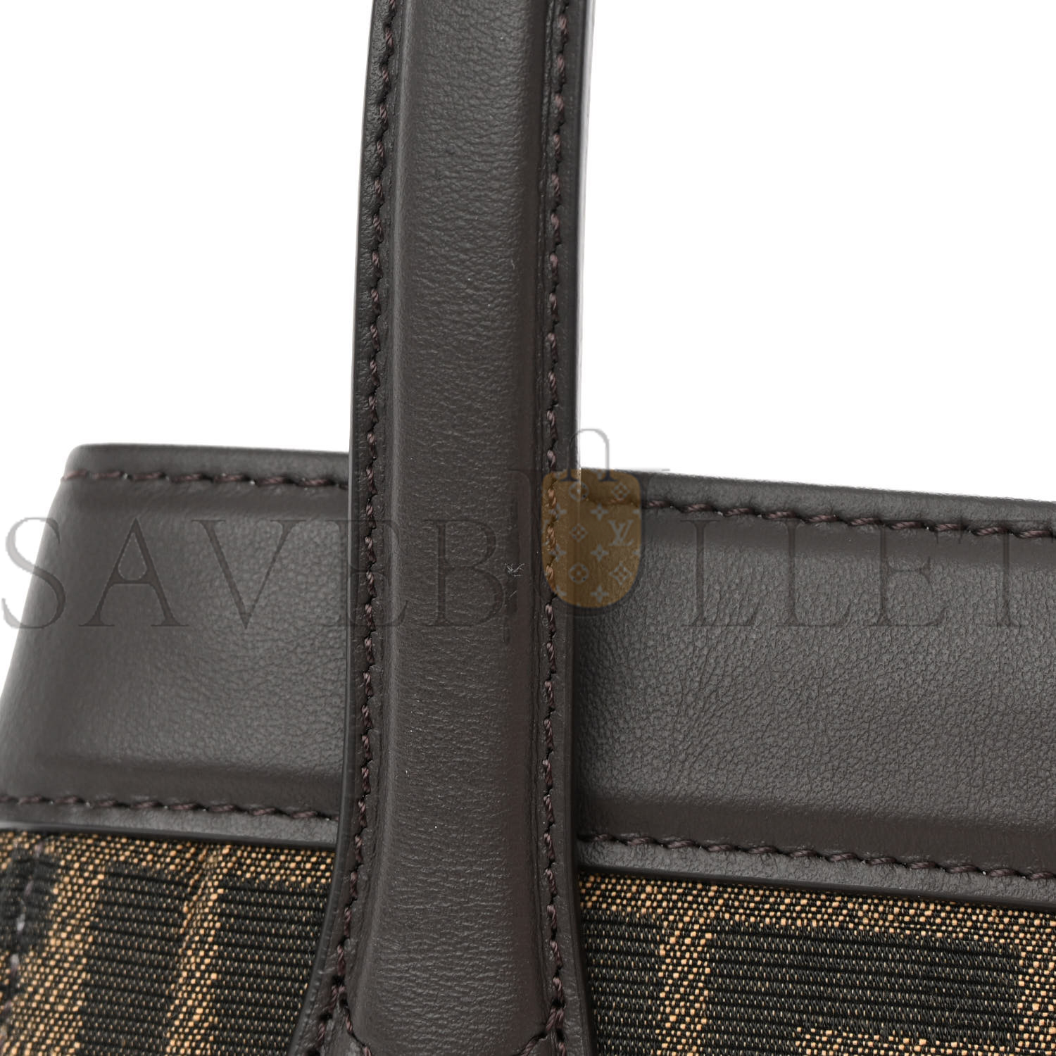 FENDI FABRIC JACQUARD VITELLO GRACE FF 1974 MEDIUM FENDI ORIGAMI TOBACCO MORO EBANO (27*26*15cm) FENDI FABRIC JACQUARD VITELLO GRACE FF 1974 MEDIUM FENDI ORIGAMI TOBACCO MORO EBANO (27*26*15cm)
