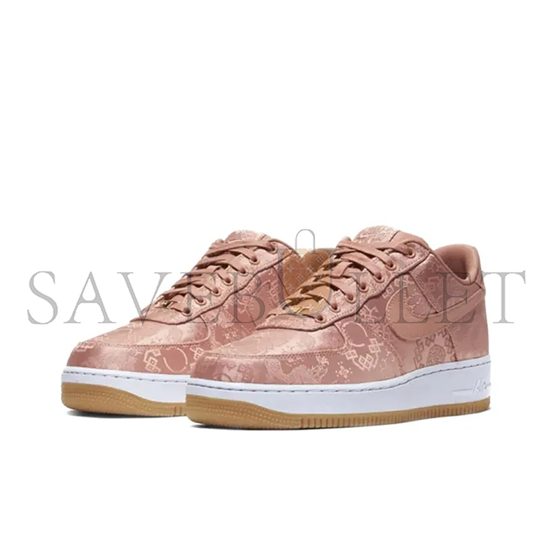 NIKE AIR FORCE 1 LOW CLOT ROSE GOLD SILK CJ5290-600