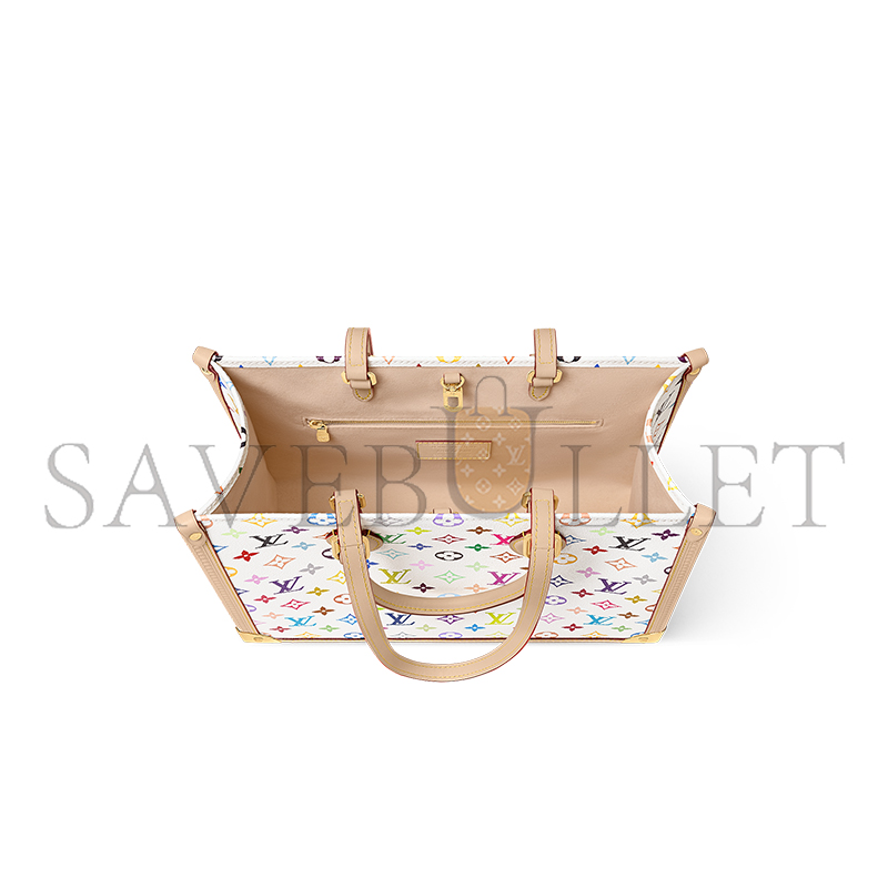 LOUIS VUITTON MURAKAMI LV X TM ONTHEGO MM M13079 (35*27*14cm) LOUIS VUITTON MURAKAMI LV X TM ONTHEGO MM M13079 (35*27*14cm)