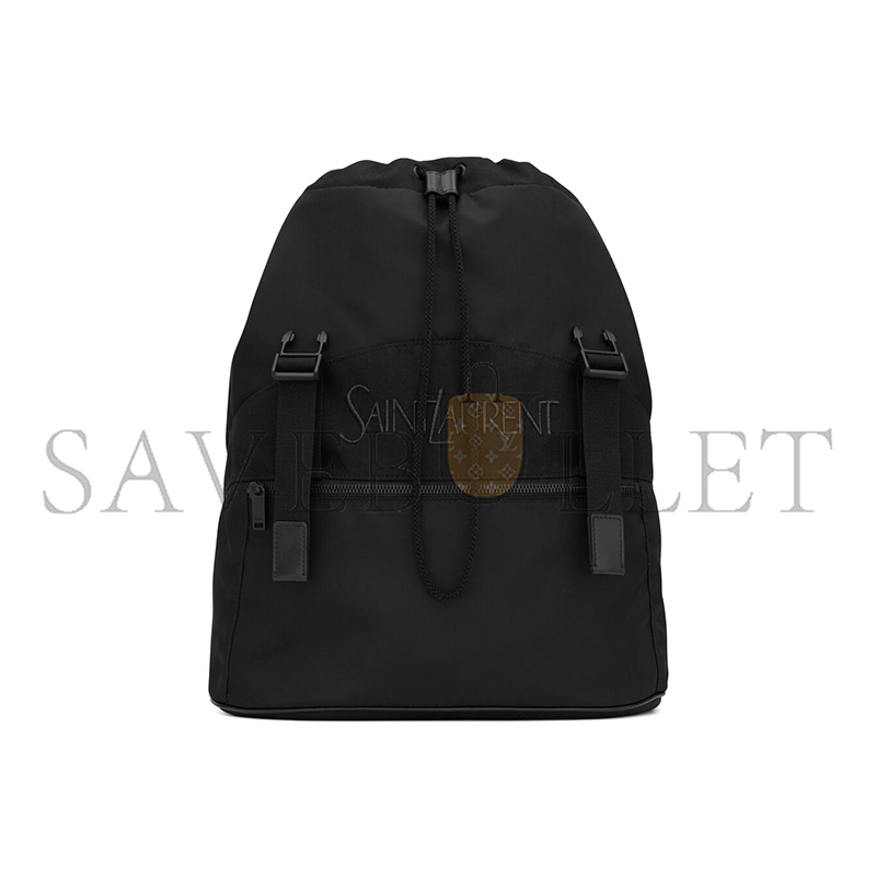 YSL SAINT LAURENT BACKPACK IN ECONYL® AND VEGETABLE-TANNED LEATHER 756285FACEO1000 (45*44*24cm) YSL SAINT LAURENT BACKPACK IN ECONYL® AND VEGETABLE-TANNED LEATHER 756285FACEO1000 (45*44*24cm)