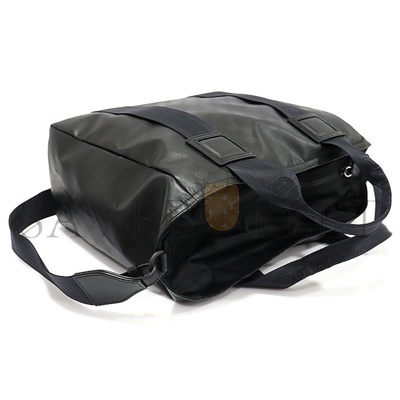 GUCCI BLACK MATTE GG CRYSTAL CANVAS TOTE 779816 (39*37*14cm)