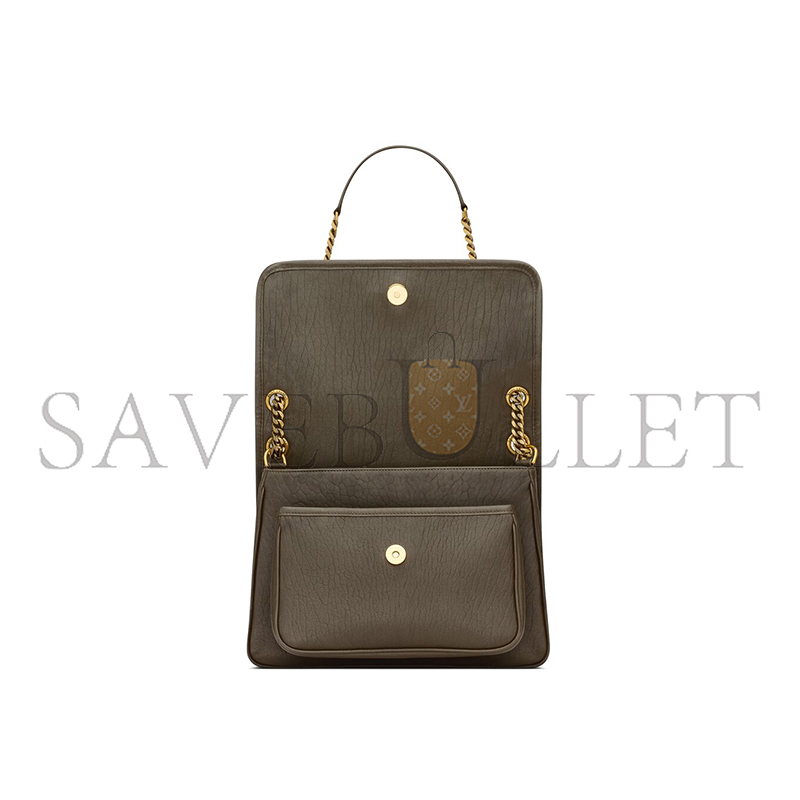 YSL NIKI MEDIUM IN GRAINED LAMBSKIN 633178AACYT3212 (28*20*8.5cm) YSL NIKI MEDIUM IN GRAINED LAMBSKIN 633178AACYT3212 (28*20*8.5cm)