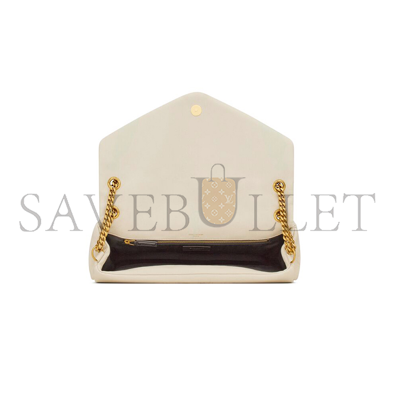 YSL CALYPSO LARGE IN GRAINED LAMBSKIN 777399AACYT9207 (28*22*12cm) YSL CALYPSO LARGE IN GRAINED LAMBSKIN 777399AACYT9207 (28*22*12cm)