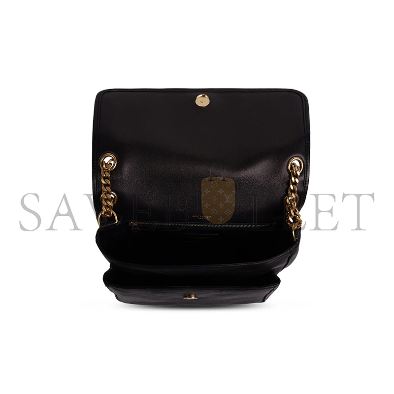 YSL NIKI MEDIUM CHAIN BAG IN LAMBSKIN 498894633158 (28*20.5*8.5cm)
