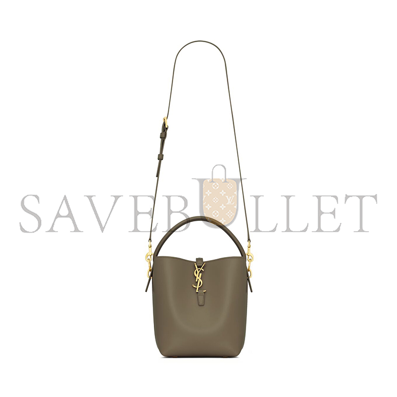 YSL LE 37 SMALL IN SHINY LEATHER 7490362R20W3237 (17*20*13cm)