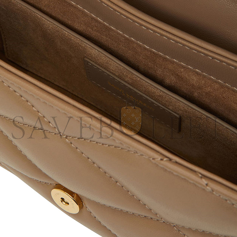 YSL LE 5 À 7 HOBO BAG IN QUILTED LAMBSKIN 698567261104 (24*18*5.5cm)