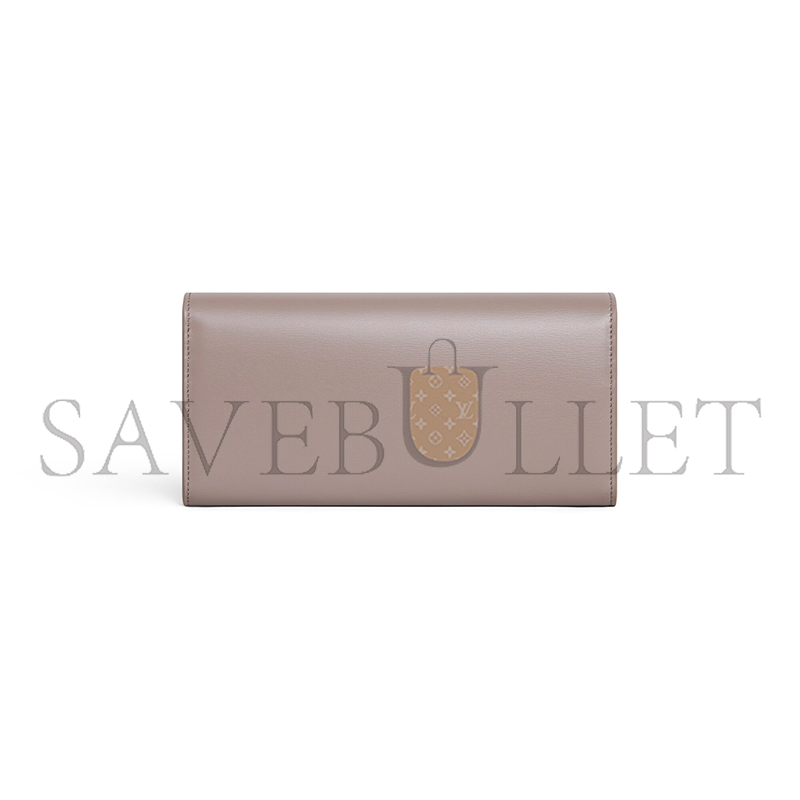 CELINE LARGE WALLET TRIOMPHE IN SHINY CALFSKIN 10E313DPV.10BL (19*10*3cm)