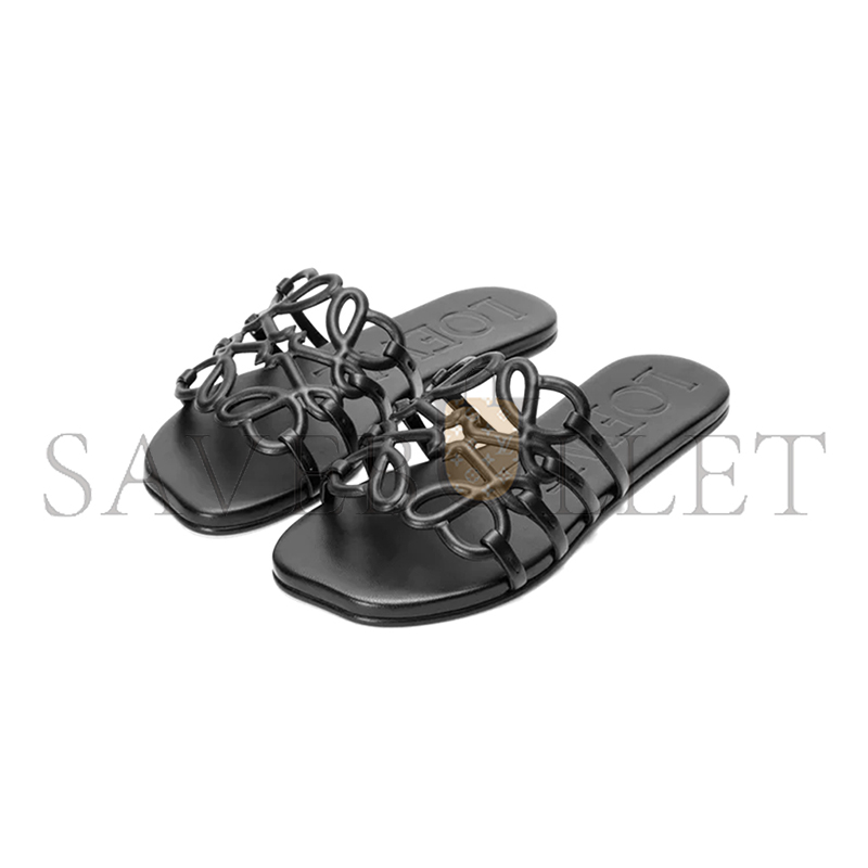 LOEWE PETAL ANAGRAM SLIDE IN SOFT CALFSKIN LLSP465X08 LOEWE PETAL ANAGRAM SLIDE IN SOFT CALFSKIN LLSP465X08