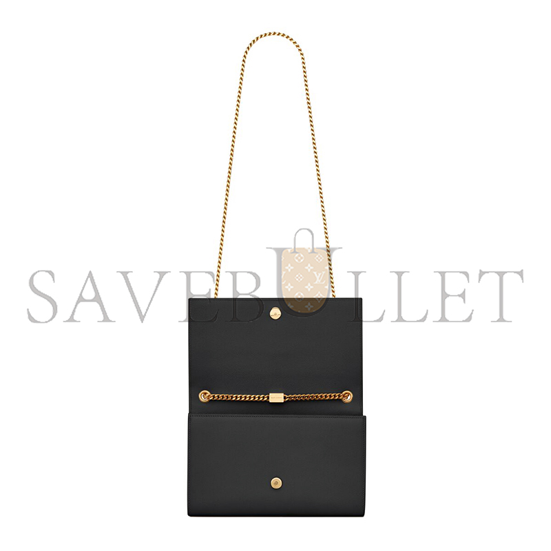 YSL KATE MEDIUM IN GRAIN DE POUDRE EMBOSSED LEATHER 364021BOW0J1000 (24*14.5*5.5cm) YSL KATE MEDIUM IN GRAIN DE POUDRE EMBOSSED LEATHER 364021BOW0J1000 (24*14.5*5.5cm)