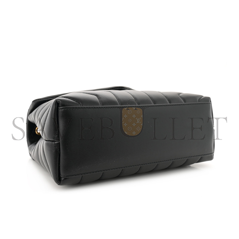 YSL LOULOU SMALL IN QUILTED LEATHER 494699DV7271000 (23*17*9cm)