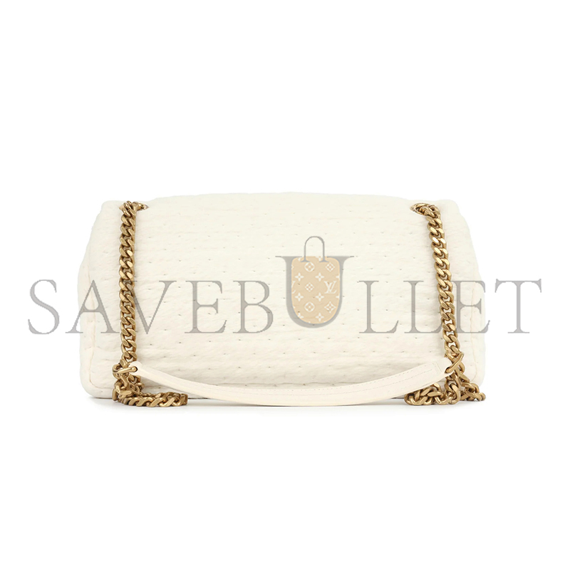 YSL CALYPSO IN ORGANZA AND LAMBSKIN 734153FABJ19288 (26*14*7cm)