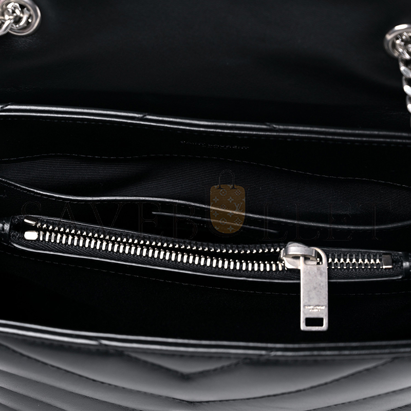 YSL LOULOU SMALL IN QUILTED LEATHER 494699DV7261000 (23*17*9cm)