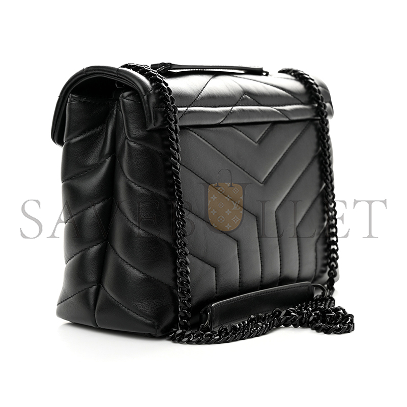 YSL LOULOU SMALL IN QUILTED LEATHER 494699DV7281000 (23*17*9cm)