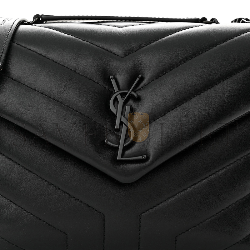 YSL LOULOU SMALL IN QUILTED LEATHER 494699DV7281000 (23*17*9cm)
